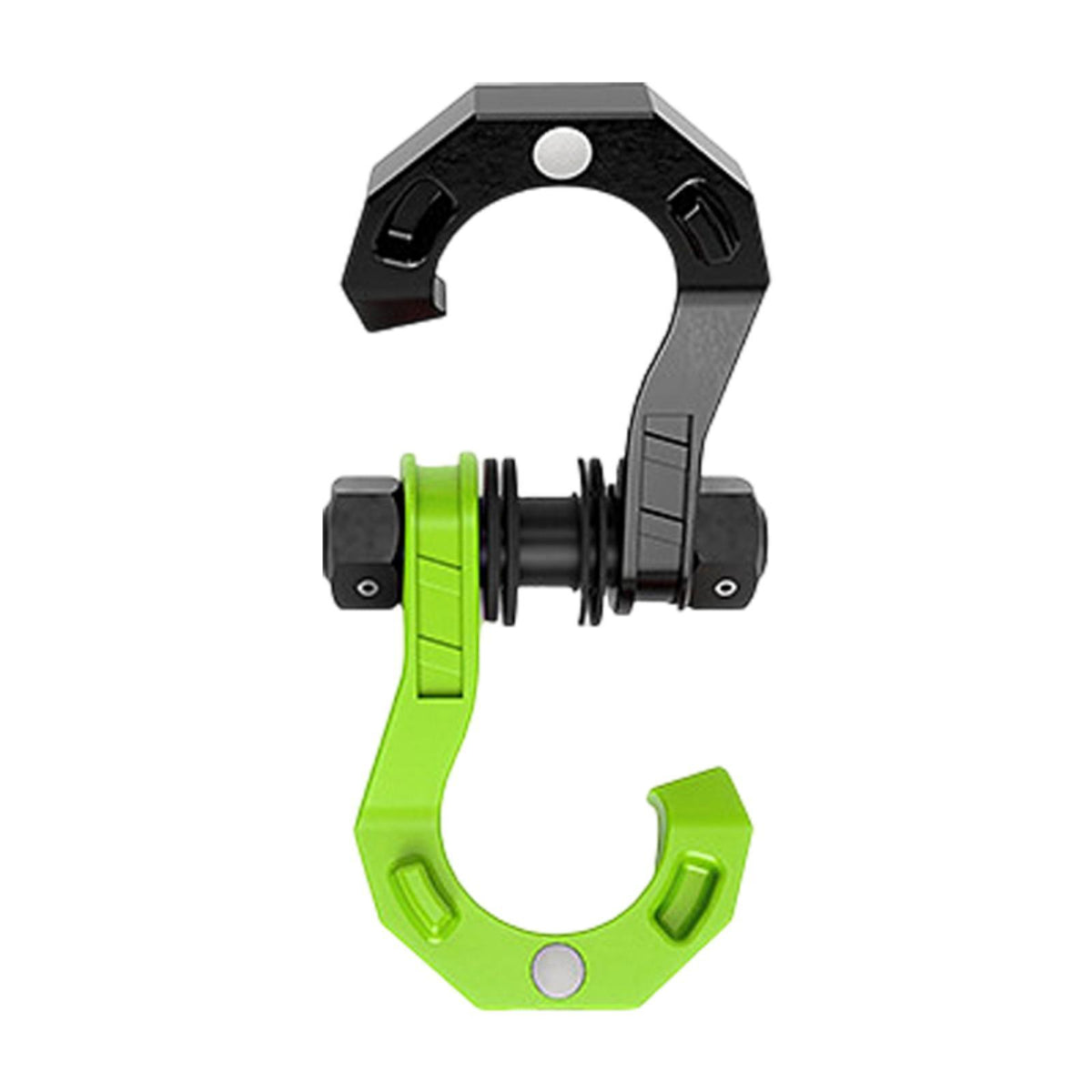 D Ring Split Shackle Accessories Spare Parts Premium Towing Winch Shackle Black Green