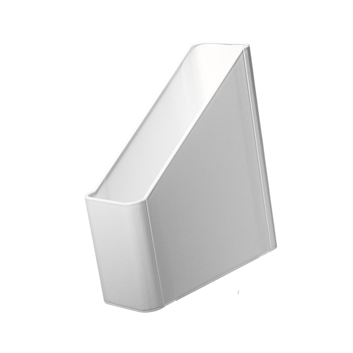 Maxbell Magazine Holder Rack Office Supplies File Holder for Documents Office School white