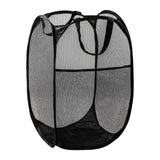 Maxbell Mesh Laundry Hamper Storage Laundry Basket for Bedroom College Dorm Bathroom L