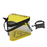 Maxbell Fishing Bucket Fish Bucket Portable Triangular for Camping Gardening Outdoor Yellow