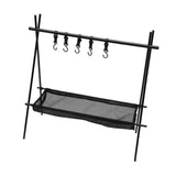 Maxbell Camping Hanging Rack Professional Storage Rack for Outdoor Picnics Gardening S