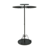 Maxbell Telescopic Scarf Display Rack Decor Ties Hanger Rack for Boutique Suit Pants Black L