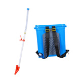Maxbell Manual Fertilizer Spreader Fertilization Tool 25L for Corn Fruit Trees Single Hole