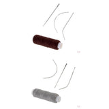 Maxbell 5 Pieces Cotton Hair Track Weft Weaving Sew Decor Thread for Hair Extensions