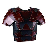 Maxbell Medieval Chest Armors Decors Knight Costume for Cosplay Fancy Dress Men Women red