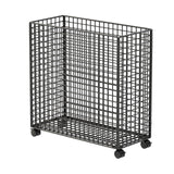 Maxbell Yoga Mat Storage Cart Accessories Rack for Resistance Bands Garage Dormitory Black