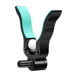 Maxbell Fishing Rod Holder Easy Installation Aluminum Alloy for Sea Freshwater River Black