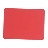 Maxbell Silicone Placemat Waterproof Dining Table Mat Kids Placemat for Dining Table red