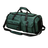 Maxbell Gym Bag with Shoe Compartment Portable Travel Duffle Bag for Trips Gym Beach Dark Green