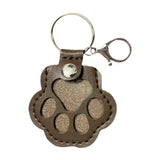 Maxbell Pet Hair Keepsake Keyring Pendant Charm Cute Decorative Dog Cat Fur Memorial Dark Brown