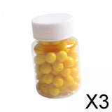 Maxbell 3xFly Fishing Floats Fishing Accessories Foam Floats for Catfish Walleye Trout 10mm