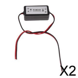 Maxbell 2x12V Power Relay Capacitor Filter Rectifiers for Car Rear View Back Up Camera