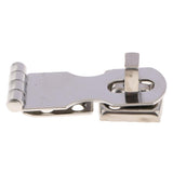 Maxbell Padlock Hasp Latch Hasp Lock Door Clasp for Fastening Doors Cabinets Boxes - Aladdin Shoppers