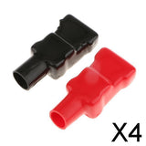 Maxbell 4x1 Set Universal PVC Battery Terminal Insulating Protector Covers