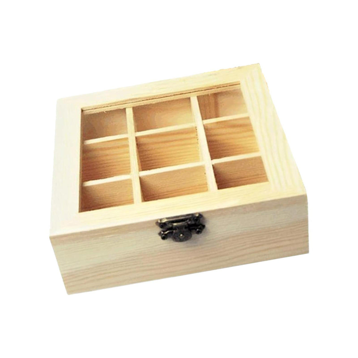 Maxbell Tea Box Organizer Sturdy Storage Tea Holder for Living Room Home Kitchen