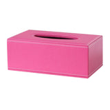 Maxbell Tissue Box Dispenser Case Napkin Holder Home Office Car Accessory Rose Pink