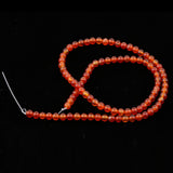 Maxbell 4 Strand Natural Beads Red Agate Stone AB Grade Beads DIY Crafts Size Mixed