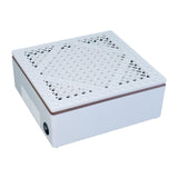 Maxbell 80W Nail Dust Collector Quiet Multipurpose for Salon Manicure Shop Household White