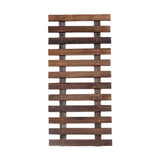 Maxbell Wall Planter Wall Decoration Wooden Hanging Planter for Garden Patio Balcony Length 60cm