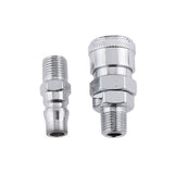 Maxbell Maxbell 1Pair SM20 PM20 Air line Hose Connector Coupler for Compressor