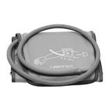 Maxbell Maxbell Adult Large Arm Blood Pressure Monitor Cuff Replacements Gray  Silver Gray