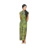 1/64 Scale Miniature Cheongsam Girl Figure Diorama for Miniature Scene Decor Hands behind