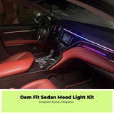 Mood Light, light-emitting diode Interior Lighting Kit, for Sedan Cars 2018-2023, App Control Lifting Tweeter other