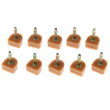 Maxbell High Heel Tips Taps Shoe Repair Replacement Dowels Stiletto Pads 12mm Thick Pin