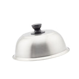 Maxbell 24.3cm Basting Cover Stainless Steel Grill Lid for Barbecue Grilling Outdoor