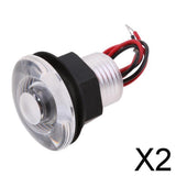 Maxbell 2xBoat LED Livewell Courtesy Stair LED Light Lamp Waterproof Blue