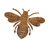Maxbell Maxbell Iron Rusted Bee Artwork Bee Silhouette Ornament for Windowsills Patio Outdoor