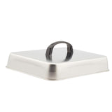 Maxbell Melting Dome Griddle Basting Cover for Flat Top Griddle Teppanyaki Hamburger 31x24x5cm