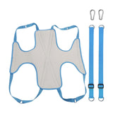 Maxbell Dog Grooming Hammock Pet Grooming Harness for Bathing Nail Trimming M Blue
