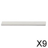 Maxbell 9x6 String Acoustic Guitar Bone Bridge Saddle for Guitar Parts