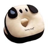 Maxbell Desk Napping Pillow Black Cushion Lovely Neck Pillow for Bedroom Home Office big eyes dog