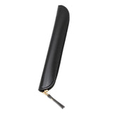 Maxbell Pencil Case Thin Retro Style Aesthetic Pen Bag for Boys Girls Makeup Office Black