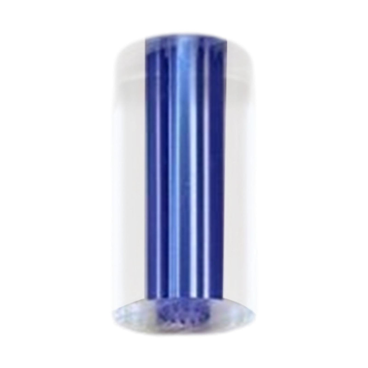 Maxbell Billiard Cue Stick Ferrule Easy to Install Portable Acrylic Pool Cue Ferrule Blue