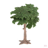 Maxbell Green Pine Tree Model Cypress for Building Landscape Diorama Scenery 10cm