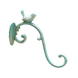 Maxbell Hanging Flower Pot Plant Hook Heavy Duty Plant Hanger for Outdoor Wall Fence Green