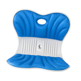 Maxbell Back Posture Corrector Back and Support for Office Computer Chair Floor Seat Blue