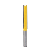 Maxbell 4x Extra Long Straight Router Bit Wood Milling Cutter Slotted Trimming 2" 3"