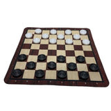 Chess Set Adults Gameplay Gift Entertainment Portable 2.2 cm Diameter Pieces
