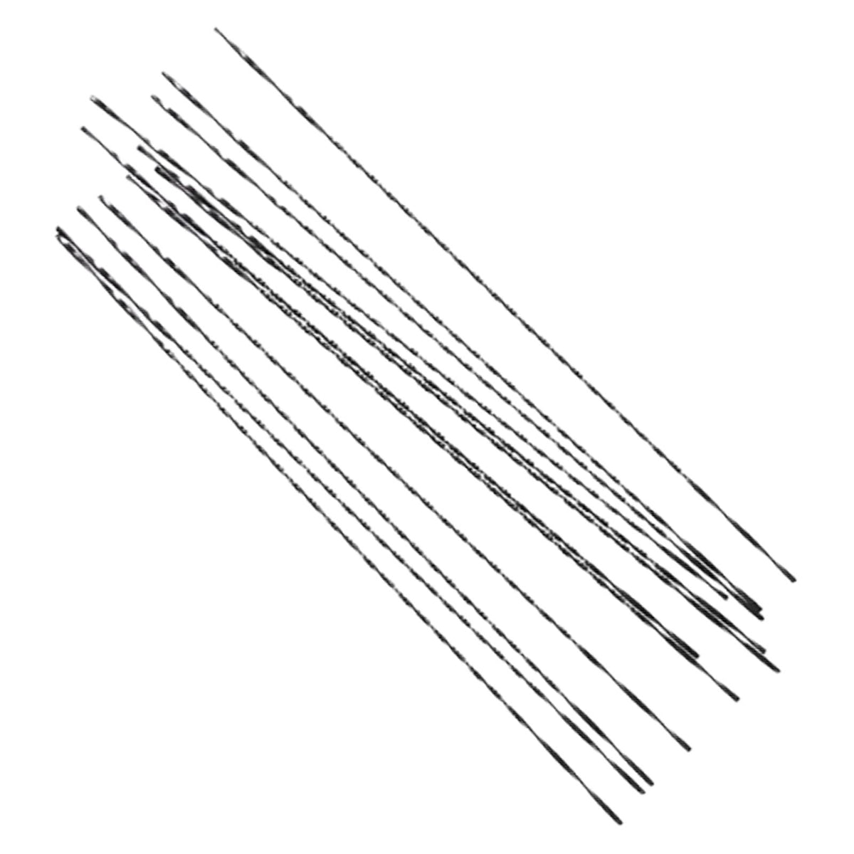 Maxbell 12 Pieces Scroll Saw Blades Manual Cutting Tools for Crafts Carpentry Sawing Diameter 0.95mm