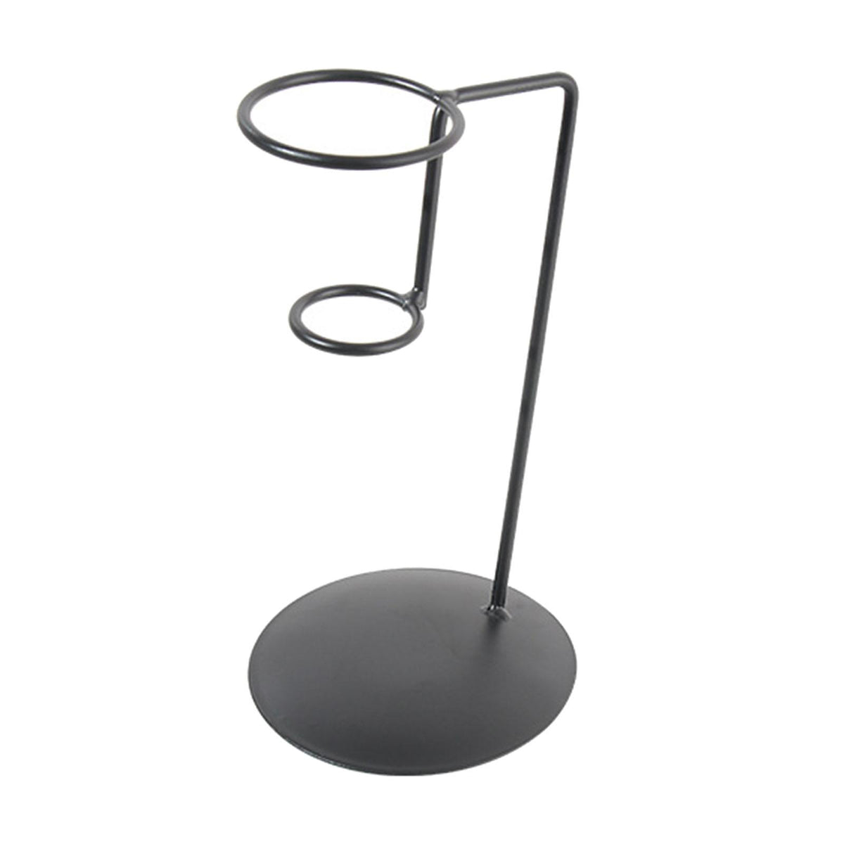 Maxbell Ice Cream Cone Stand Display Rack Cupcakes Holder for Baking Birthday Buffet Black