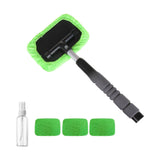 Car Windshield Cleaning Tools Portable for Home Window Trucks Household Rectangle Green