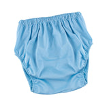 Maxbell Incontinence Adult Cloth Diaper Undewears for Elderly Disabled Woman and Man Blue XS