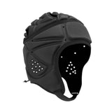 Maxbell Rugby Helmet Protective Gear Breathable Headgear for Sports Baseball Pitcher Black