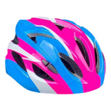 Maxbell Kids Bike Helmet Adjustable Fashion Cycling Helmet for Outdoor Biking Riding Pink and blue