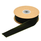 Maxbell 2 Roll 5 Yards 1" Wide Velvet Ribbon Roll for Crafts DIY Hair Bow Clip