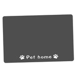 Maxbell Pet Feeding Mat Dishes Place Mat Floors Dog Water Dispenser Mat 50cmx80cmx0.35cm